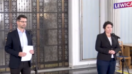 konferencja Lewicy
