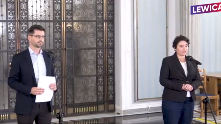 konferencja Lewicy